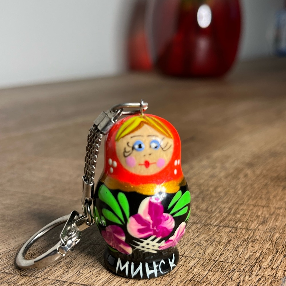 Nesting Doll Keychain